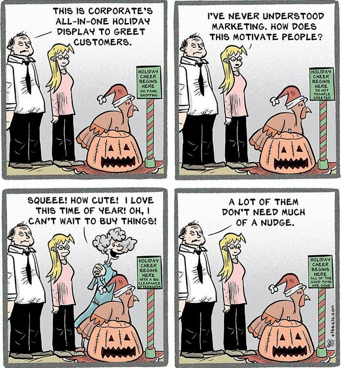 Artist Creates Humorous Cartoons Retail Workers And Ordinary People Are Likely To Relate To (44 New Pics)