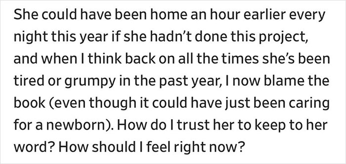 Man Gets Dragged Back To Earth After Venting Over Wife Writing $100K-Earning Novel In Secret