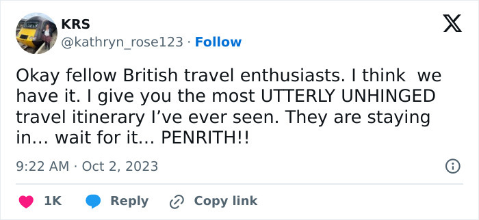 "Absolutely Bonkers": People Are Laughing At This American Family's Itinerary For Their UK Trip "Absolutely Bonkers": People Are Laughing At This American Family's Itinerary For Their UK Trip