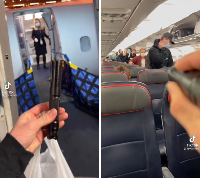 Burning People With A High Powered Laser And Getting Yourself Banned From An Airport For Clout