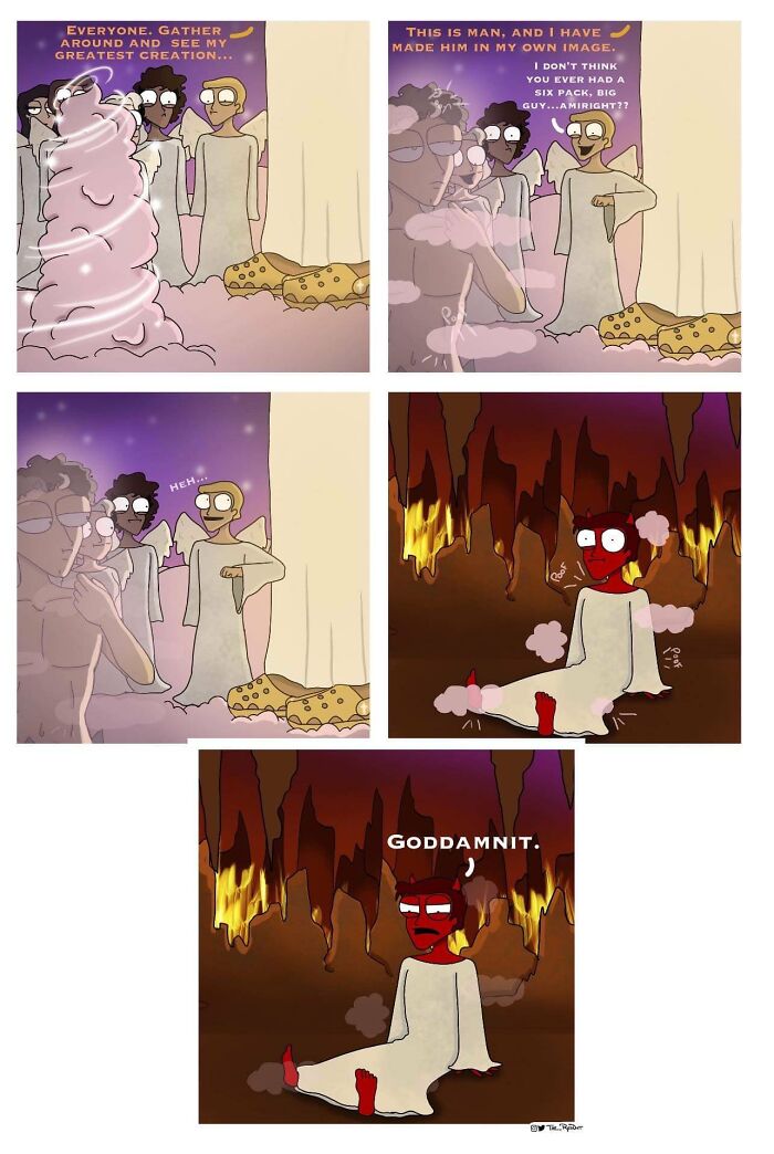 Kim Winder Depicts Humorous And Often Irreverent Takes On Everyday Situations