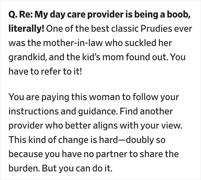 Mom Horrified After Catching Day Care Provider Breastfeeding Her Baby