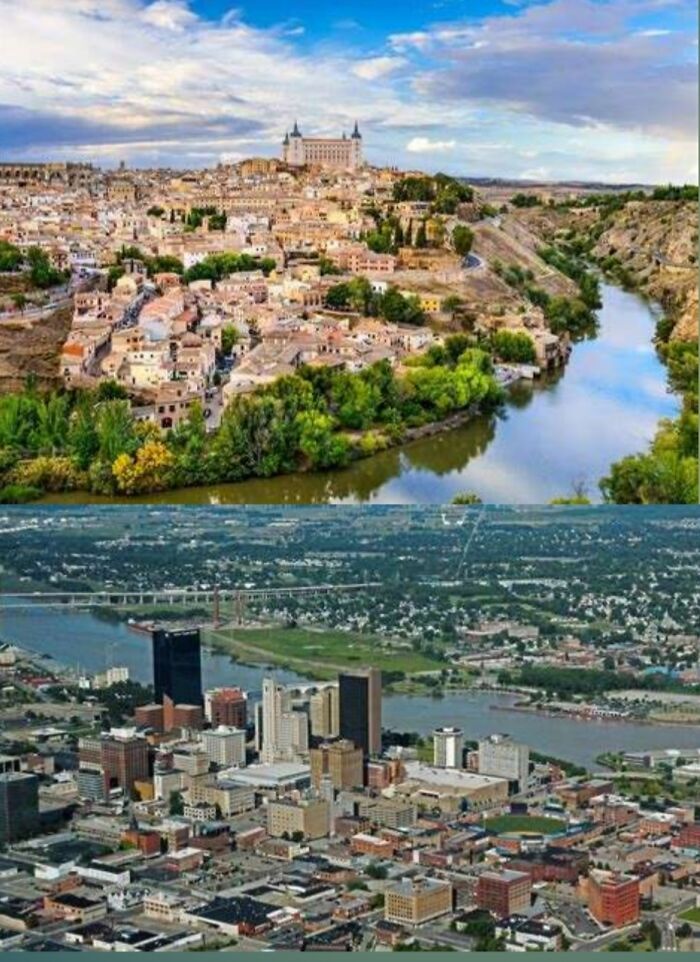 Toledo Spain vs. Toledo Ohio