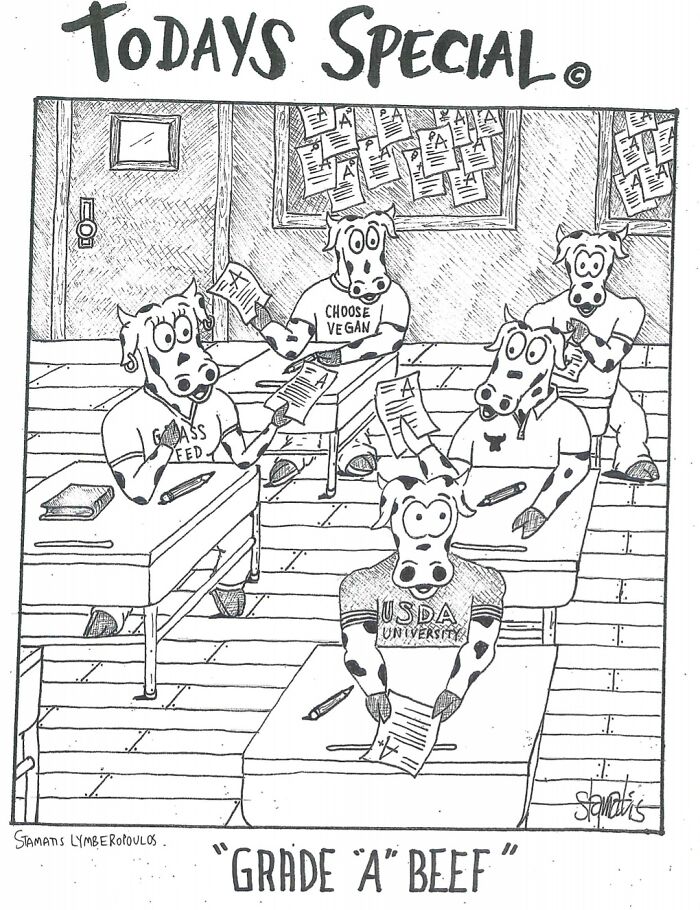 A Comic About Grade "A" Beef