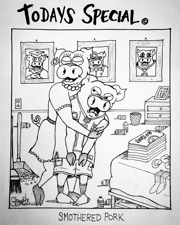 A Comic About Smothered Pork