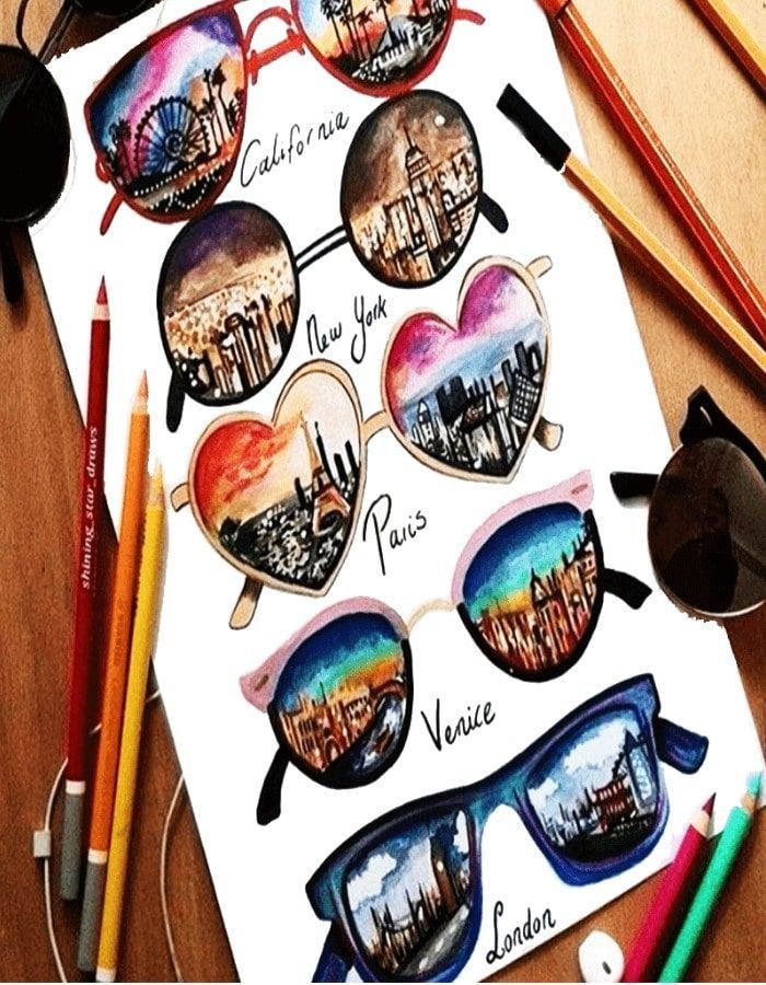 8. Sunglasses Scenery