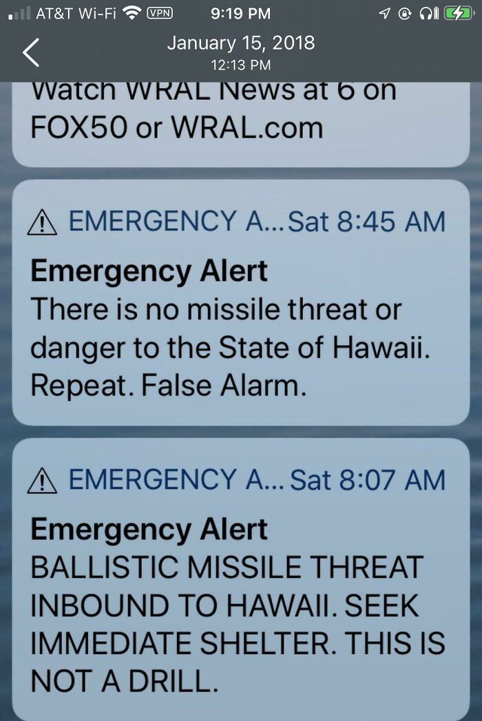 I Was There… January 15, 2018