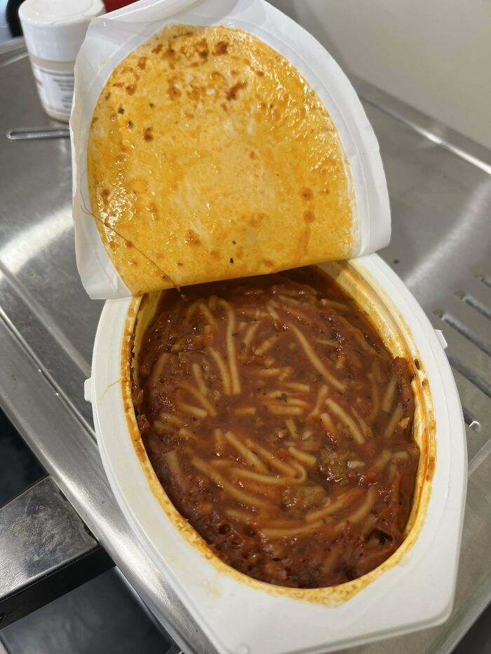 There Was A Hair In My Microwaved Meal When I Peeled Back The Lid