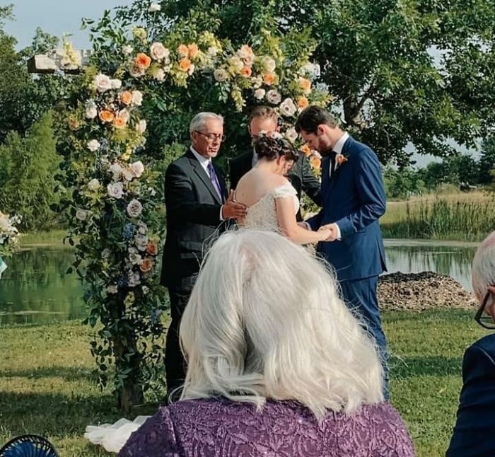 A Very Hairy Wedding Dress