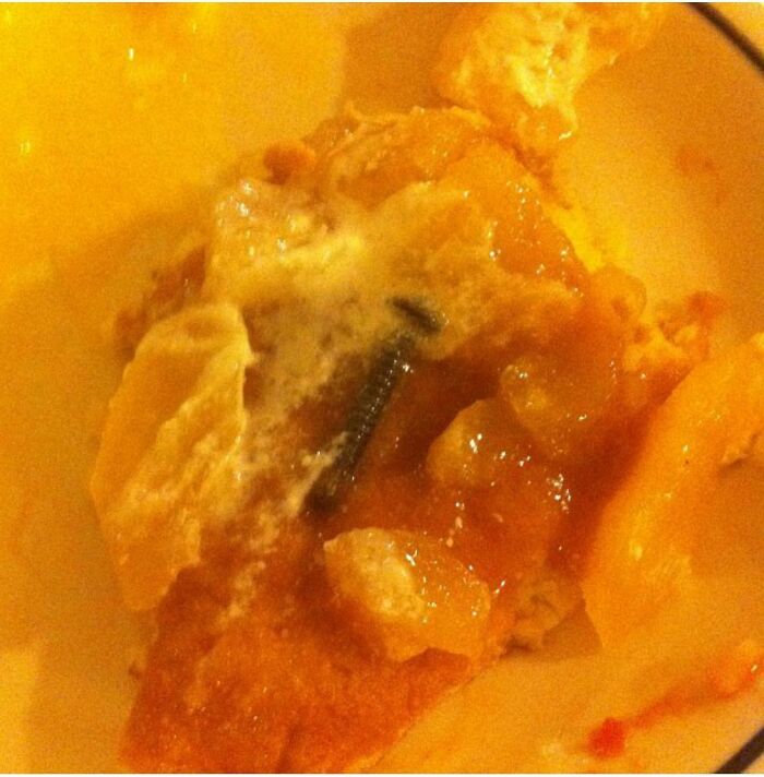 Ate Almost All Of My Pancakes At Ihop When I Realized This