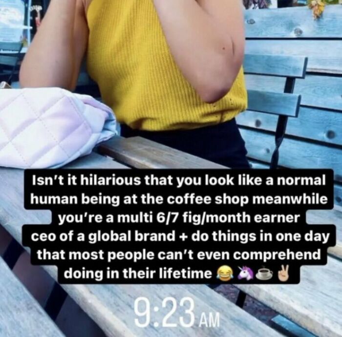 They Get Their Own Coffee Just Like Us Normal Folk