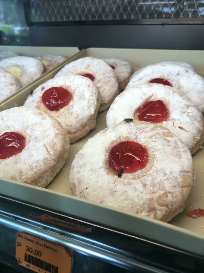 Donuts At Our Locla 7/11 (Yes That Is Flies And Rat S**t)