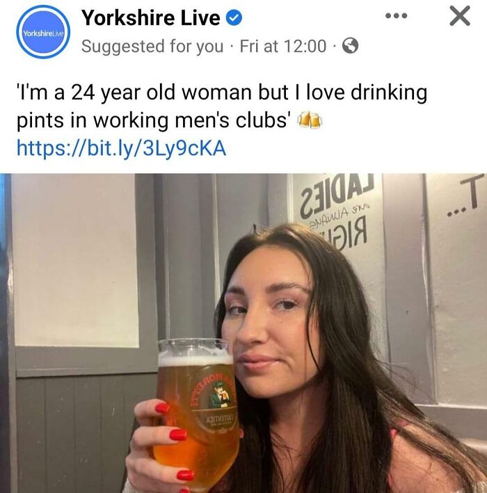 Look, Im Special Because I Go To The Pub Like Everyone Else