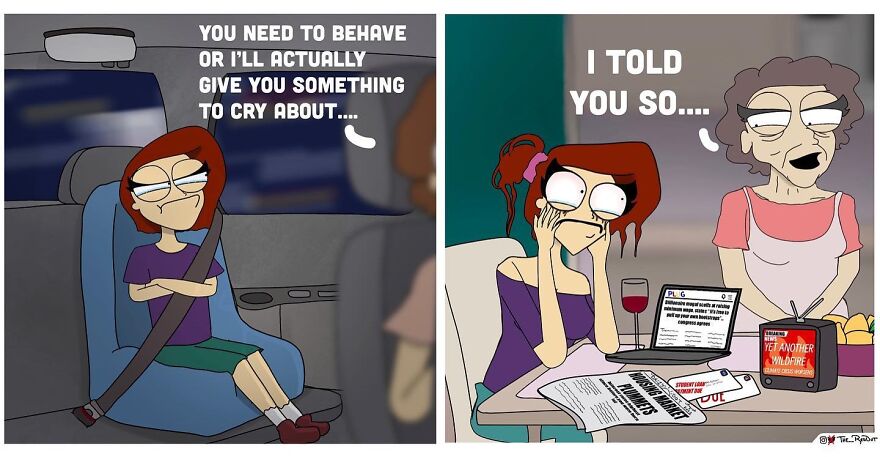 Kim Winder Depicts Humorous And Often Irreverent Takes On Everyday Situations