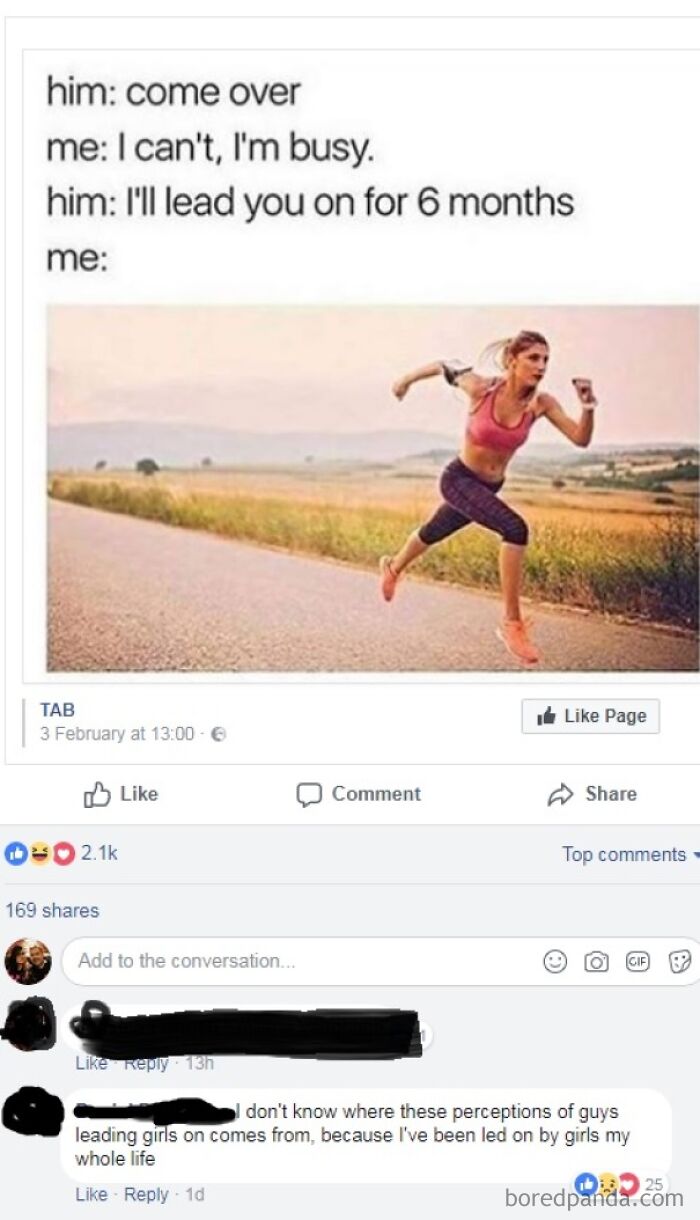 Nice Guy Comment On Nice Girl Post!