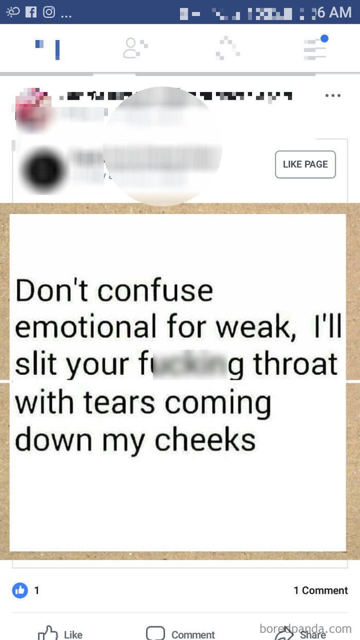 Always Knew This Girl At School Was A Little "Unbalanced"