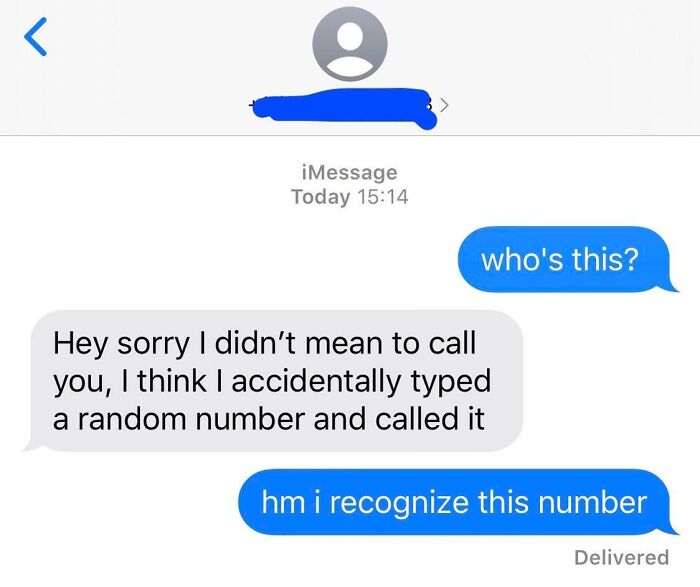 Got A Call From An Unsaved Number Today So I Didn't Answer. Number Looked Familiar But Wasn't Sure So I Looked It Up After I Sent The Last Text. It's My Ex-Boyfriend, We Broke Up 5 Years Ago