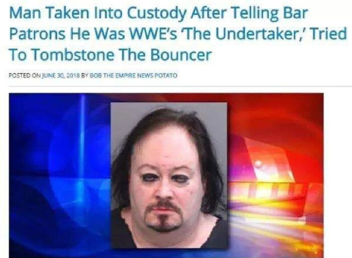 To Say He's The Undertaker