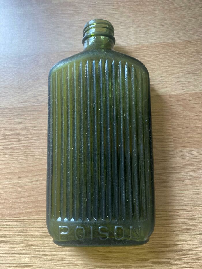 Poison Bottle I Found On The Beach