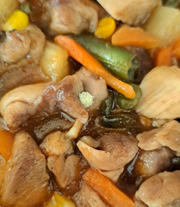 Pre-Cooked A Meal For Three Nights, Let It Cool, And Then Found These Eggs Before Storing It