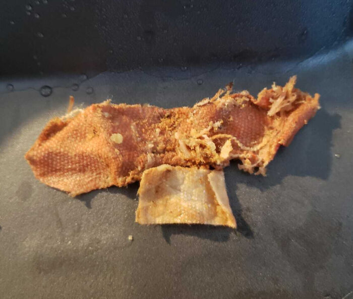 My Girlfriend Found A Band-Aid In Her Food. Well, In Her Mouth Really