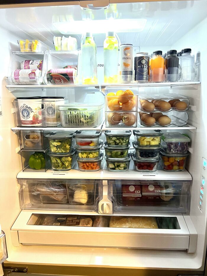 Me encanta abrir la nevera