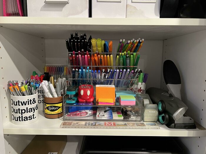 Tenía todo esto en una caja y al mudarme al fin me puse manos a la obra