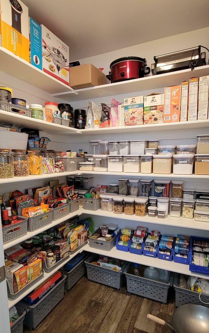 Tenía insomnio y organicé la despensa