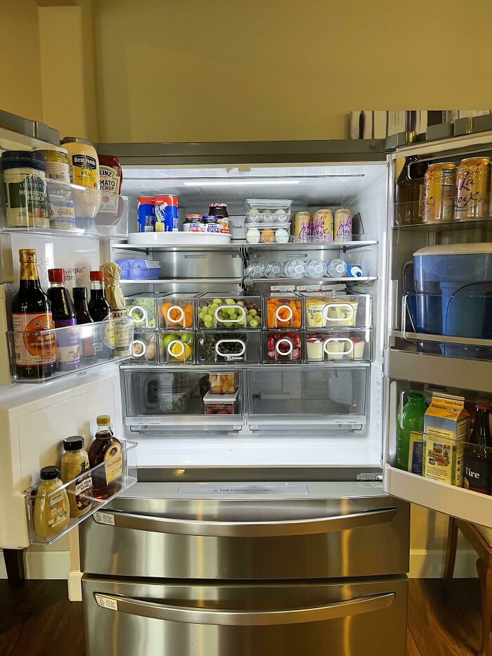 Tried To Organize My Fridge!