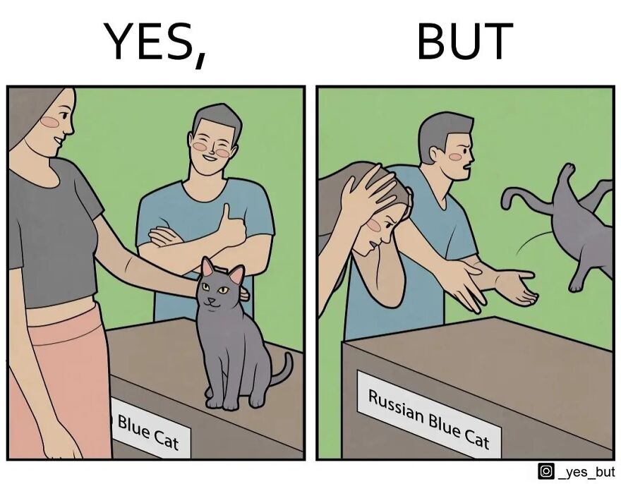 An Artist Called “Yes, But” Illustrates Different Perspectives In 31 New Two-Panel Comics