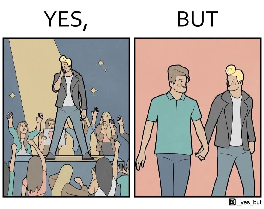 An Artist Called “Yes, But” Illustrates Different Perspectives In 31 New Two-Panel Comics