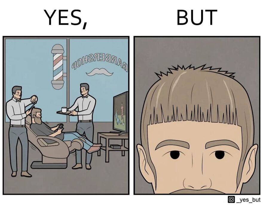 An Artist Called “Yes, But” Illustrates Different Perspectives In 31 New Two-Panel Comics