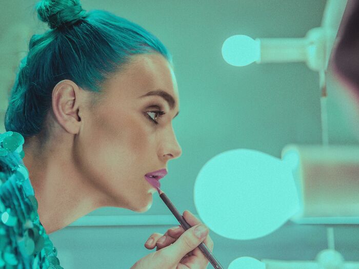 My Band Mate Applying Make-Up