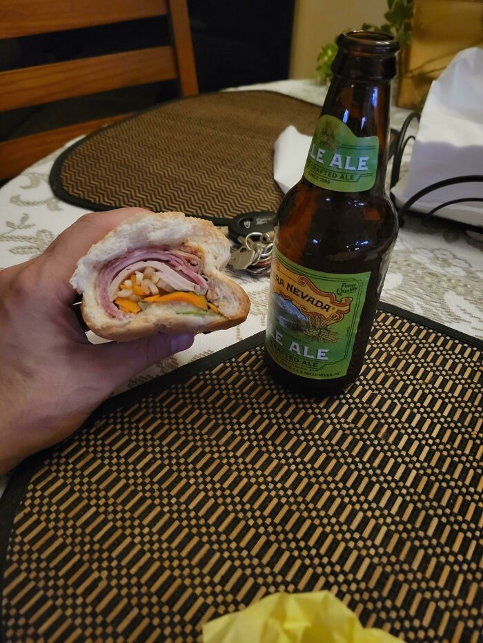 My GF's Aunt Brought 30 Bahn Mis To A Family Gathering That No One Ate. Hating Food Waste, I Managed To Put Down A Dozen Over The Past 32 Hours. Stay Waste Free, My Friends