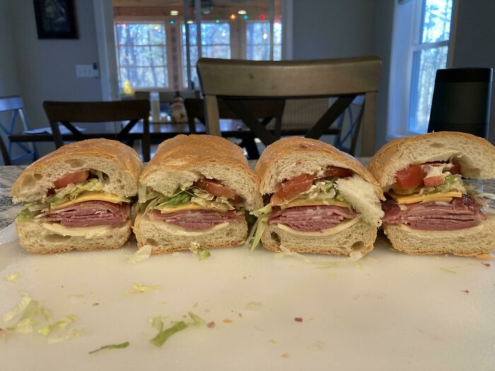 Made Myself An Italian Sub For Christmas