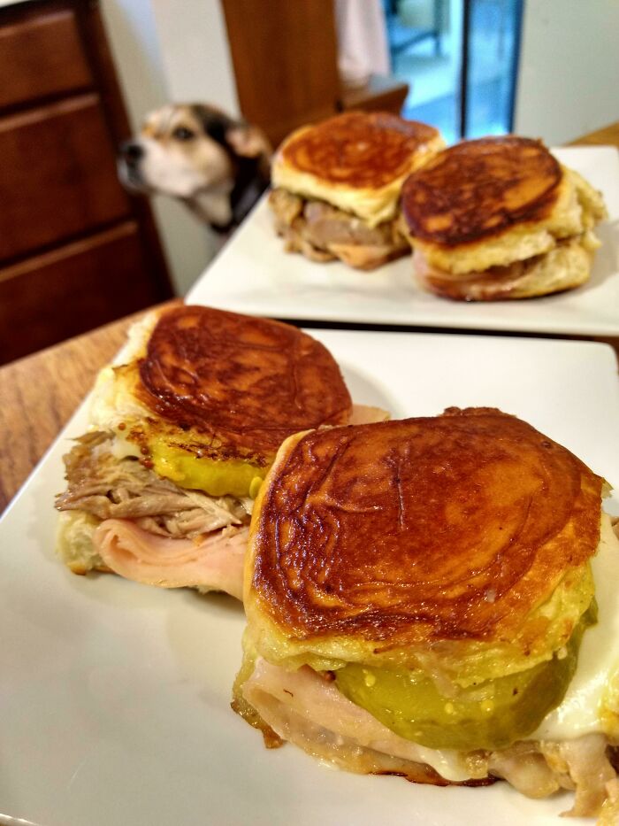 Cuban Sandwiches On Hawaiian Rolls