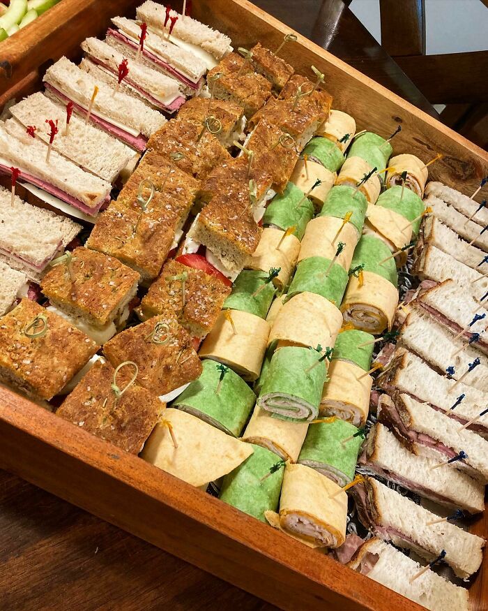 Sandwich Board For Game Night! I Made Two Of The Breads This Morning!