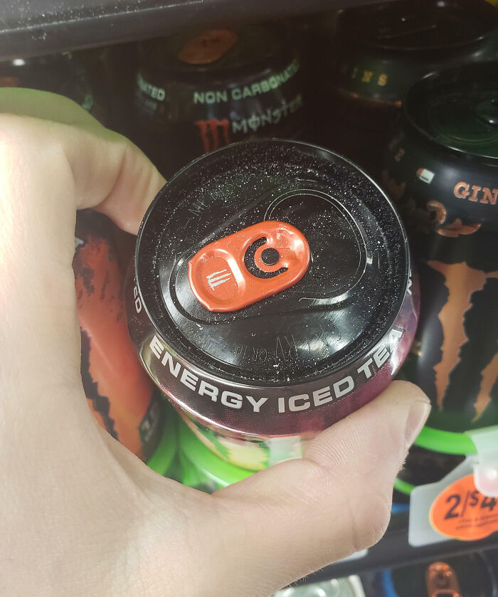 My Coworker Stocks The Coolers At My Work, And His Dandruff Is On Every Single Can