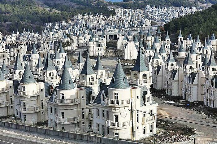 Mansiones abandonadas en Turquía