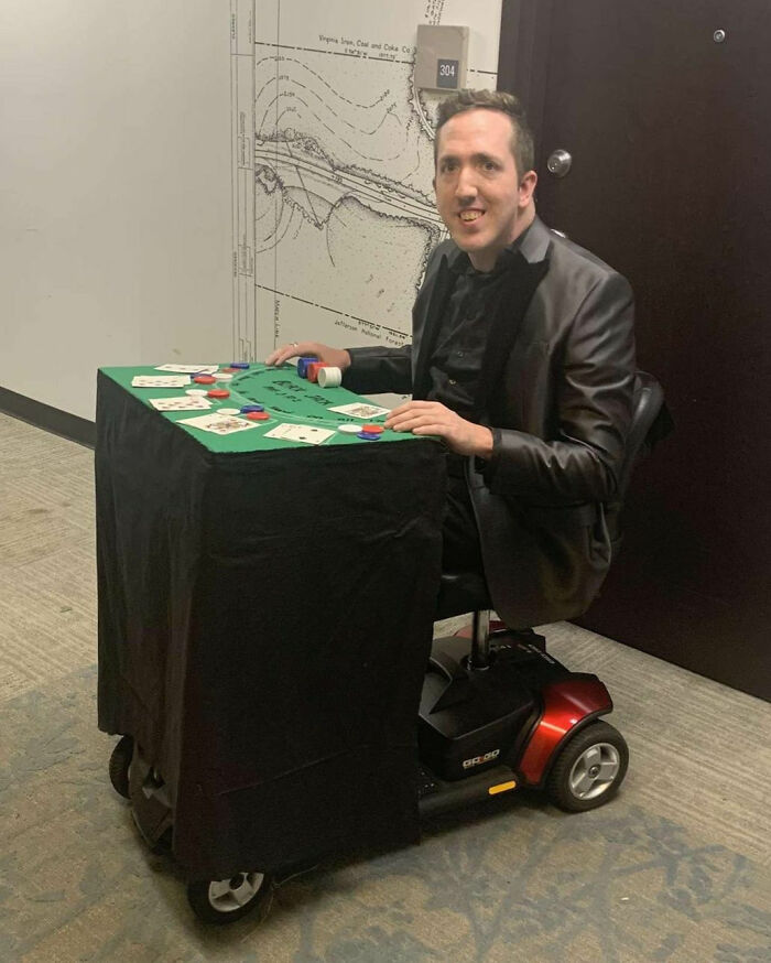 For Years I’ve Been Talking About Fully Incorporating My Scooter Into A Halloween Costume And This Year I Finally Did It 