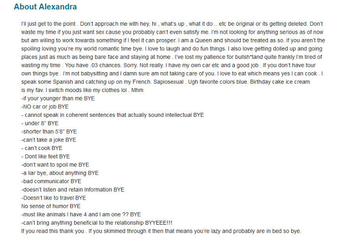 Uhh, Does This Abomination Of A Dating Profile Count?