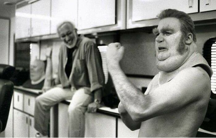 Mike Myers In Makeup As Fat Bastard In "Austin Powers: The Spy Who Shagged Me"