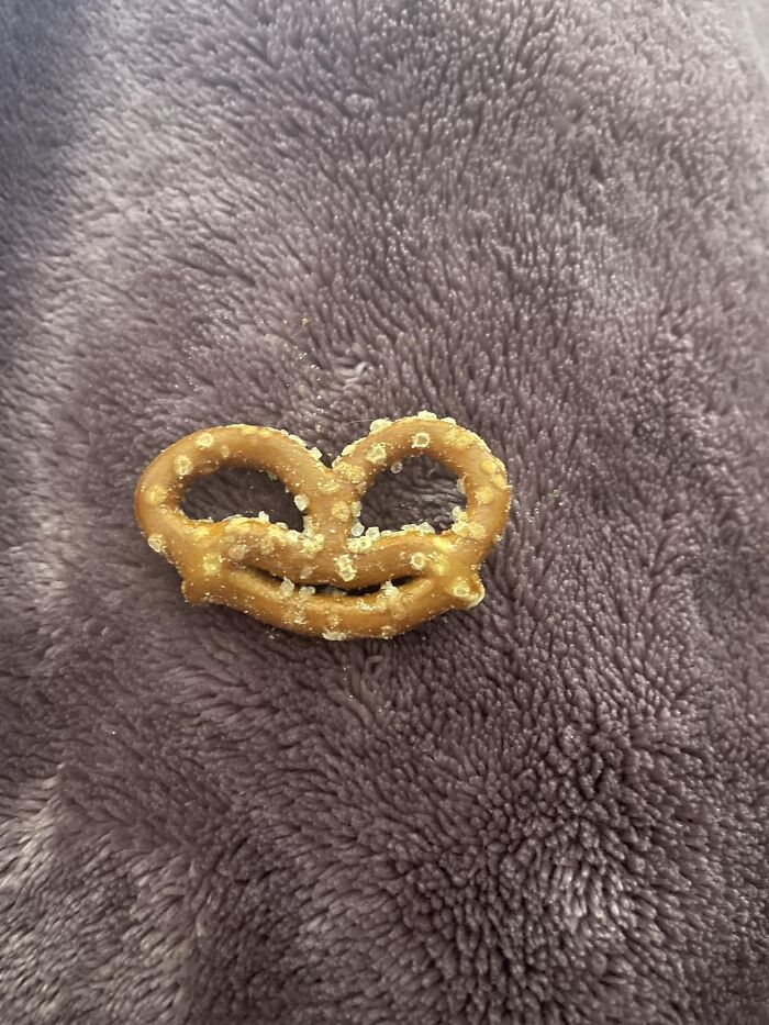 Pretzels All Smiles Today 