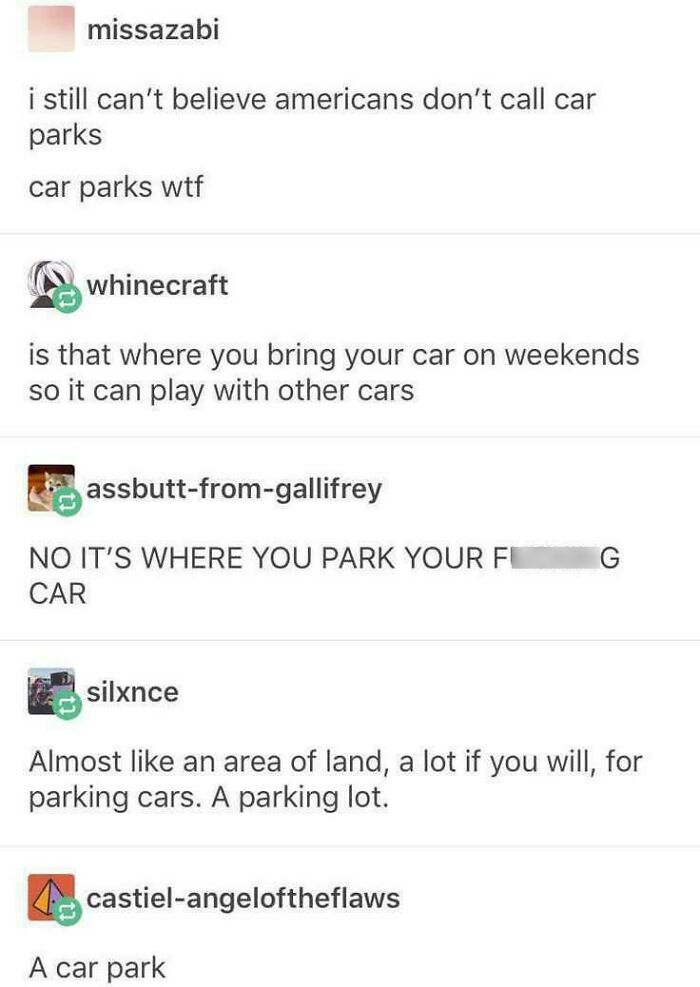 Confused Non Americans