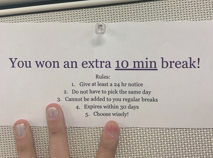 I Left My Job Shortly After Receiving This Prize For My Good Work