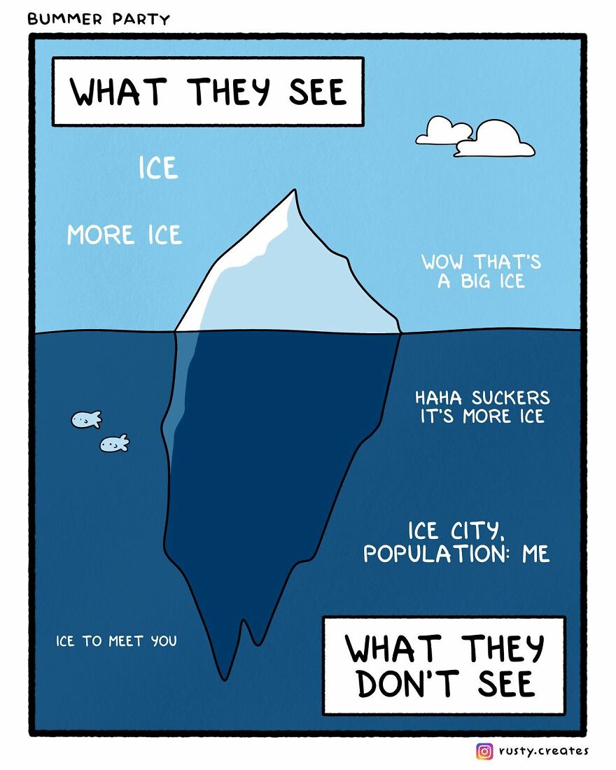 I Draw Sad, Silly Comics — Here Are 30 Of My Favorites From 2023