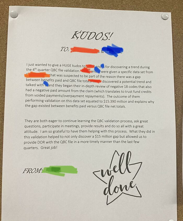 Reward I Get At My 13$/Hr Job For Finding Over 15 Million In Missing Funds