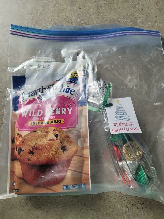 My Parent's Christmas "Bonus". They Could Have At Least Tried To Make It Pretty Or Something