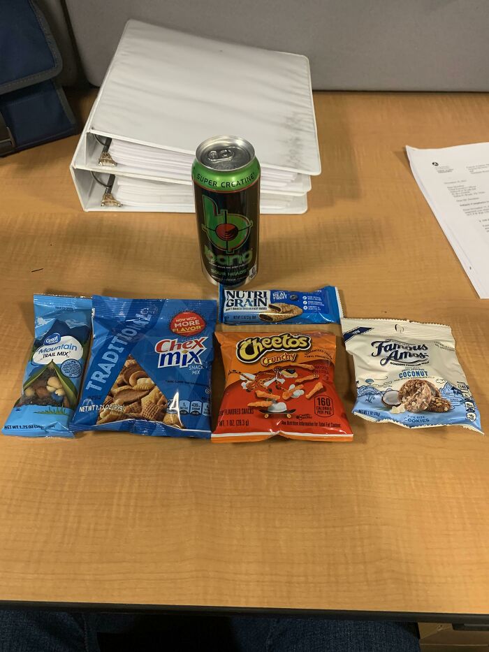 Today Is “Employee Appreciation Day” And I Was Handed A Box With My Name On It. Inside Was Junk Food. I Do Not Feel Appreciated