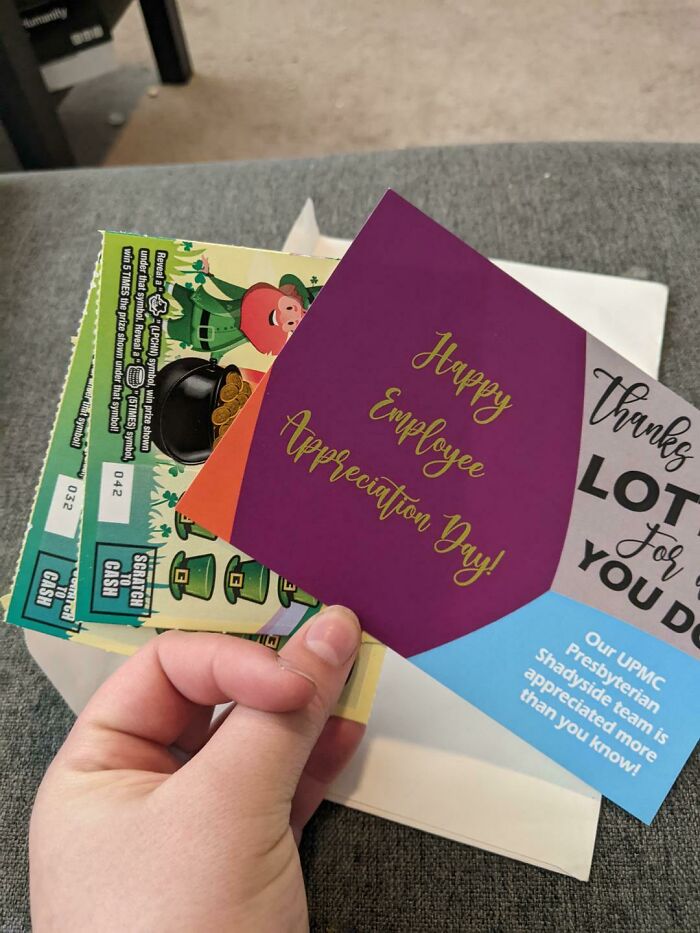 There Are Employees On Strike And This Is What The Hospital Sent Through The Mail For Employee Appreciation Day